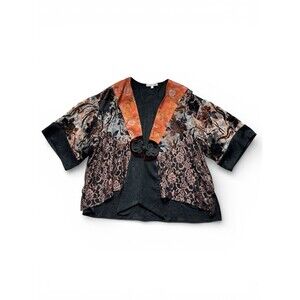 VTG Spencer Alexis Fabulous Jacket Velvet Burnout Fairycore Size 12